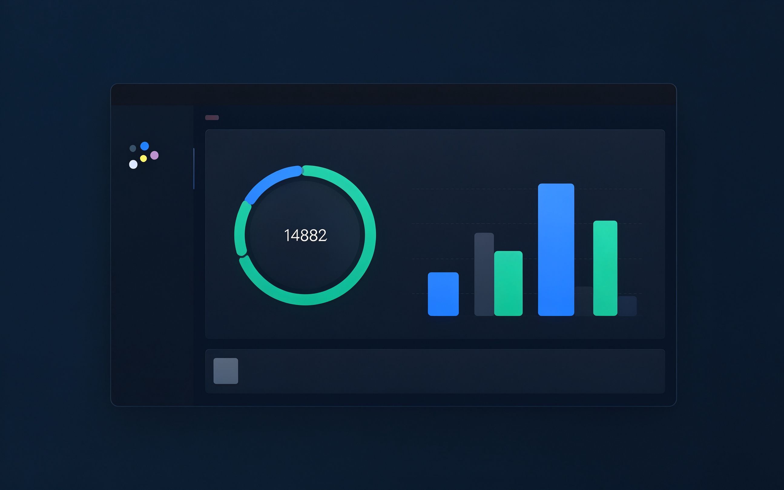 Safew Windows 客户端窗口：防护状态环与性能图表